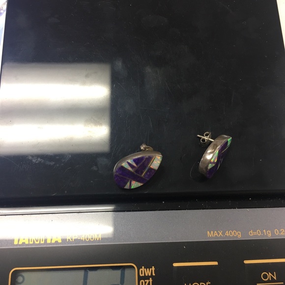 sterling silver 925 sterling earrings - Picture 4 of 5